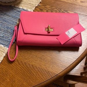 Lilly Pulitzer Cliona Clutch in Prosecco Pink